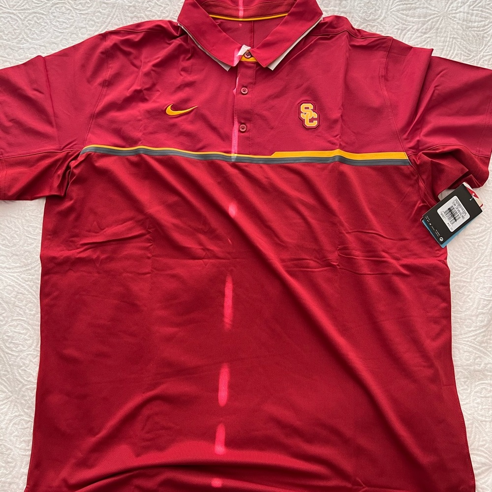 USC Nike DriFit Polo XXL